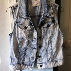 Denim vest